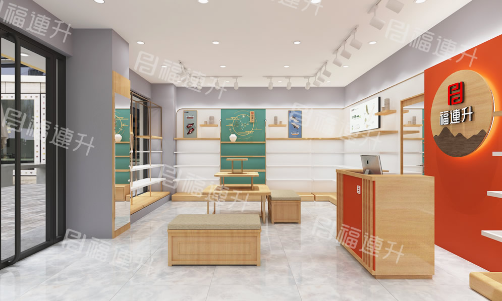 福连升健康舒适休闲鞋、老北京布鞋店面效果图5