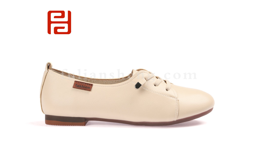 福连升2020春低跟时尚免洗薄底浅口女士单鞋图片