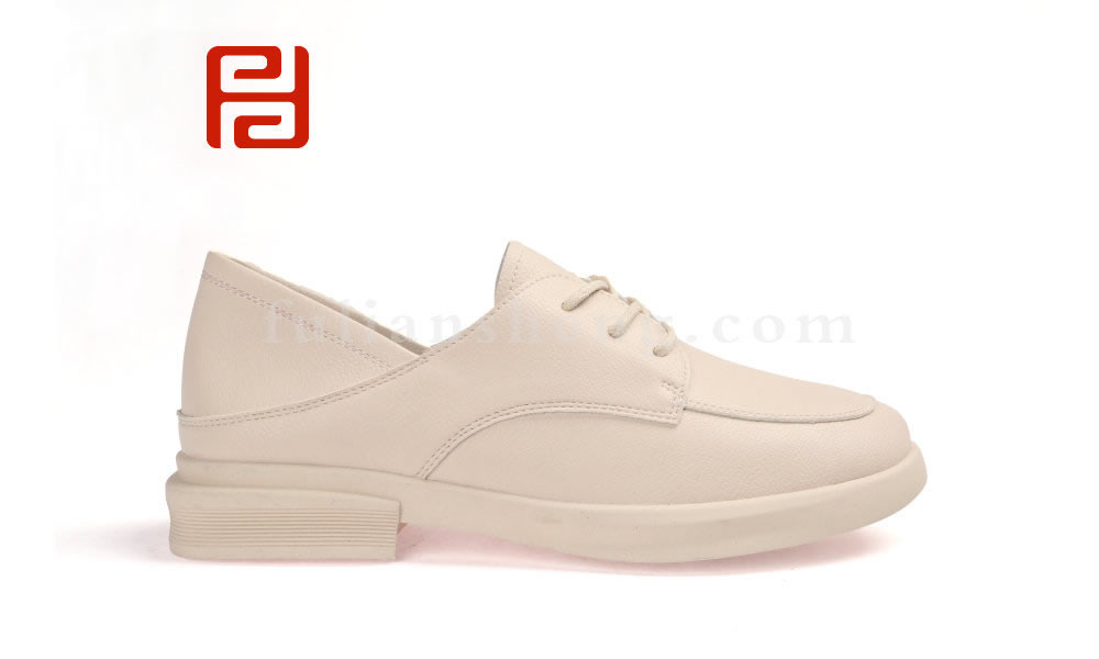 福连升春款女士系带休闲时尚通勤棉麻老北京布鞋图片