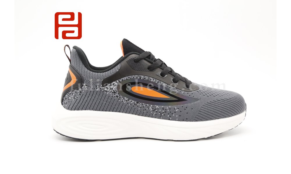 福连升休闲鞋2020冬季新款男防水飞织运动鞋图片