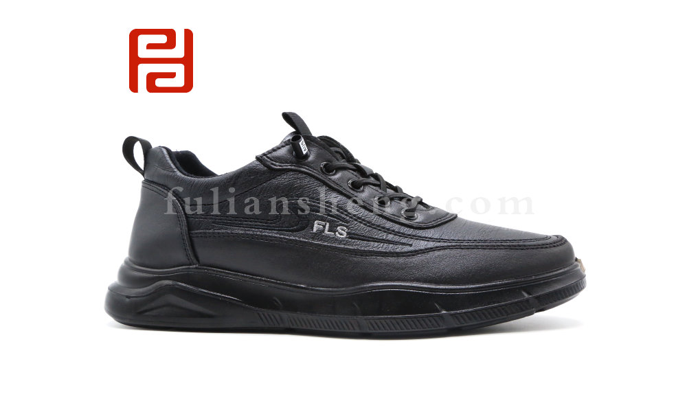 福连升春秋舒适浅口休闲男鞋轻便单鞋