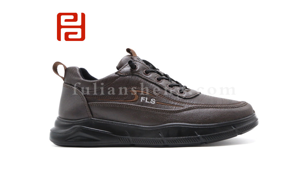 福连升春秋舒适浅口休闲男鞋轻便单鞋