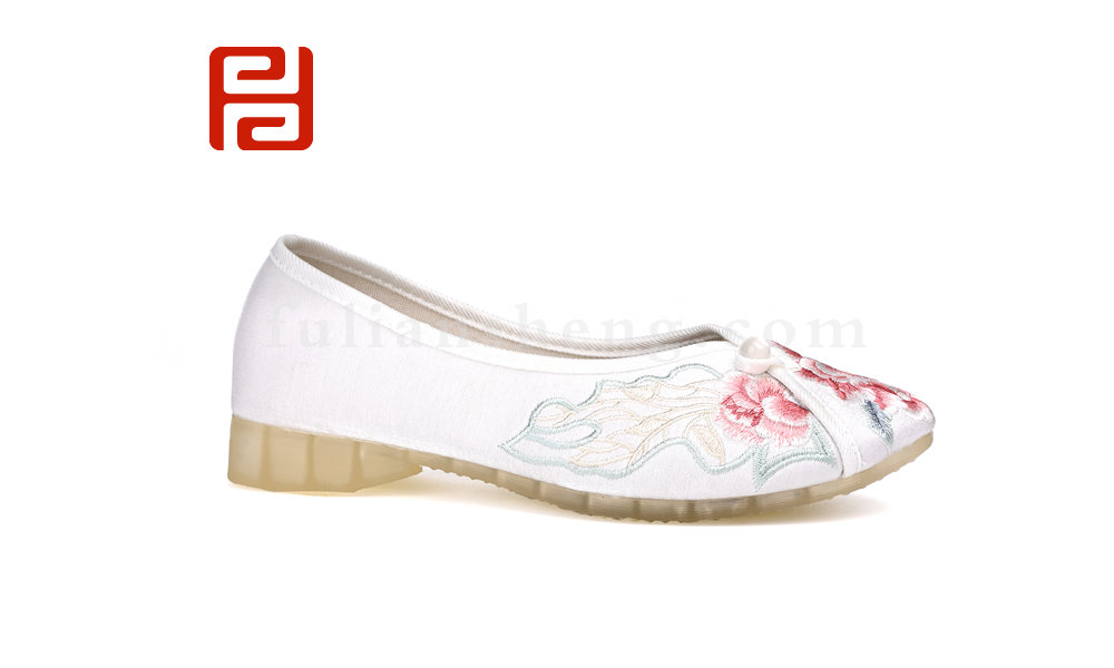 福连升春秋女鞋汉唐风韵汉舞鞋中国风老北京布鞋