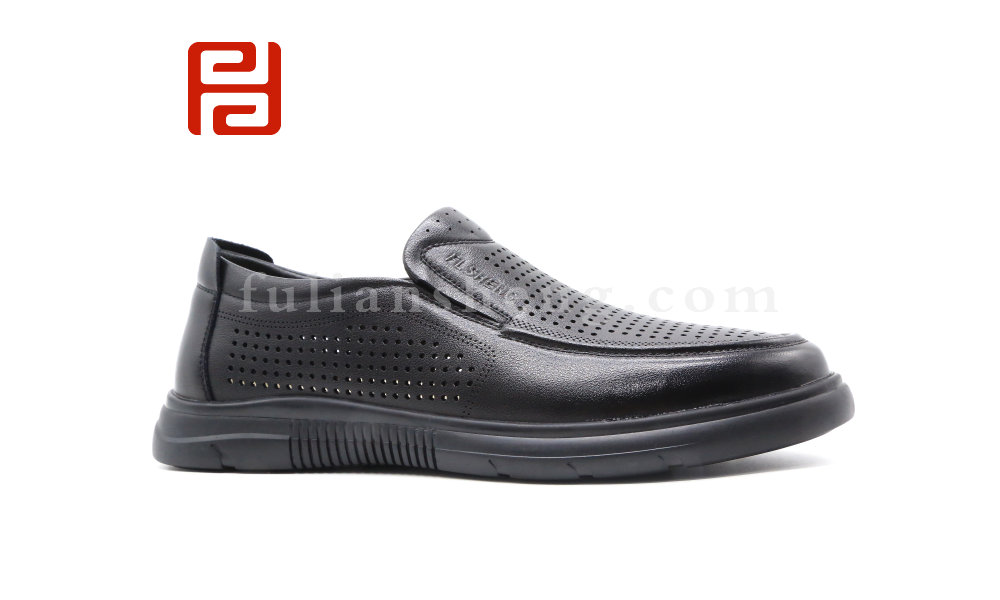 福连升夏季男鞋轻松工作商务鞋