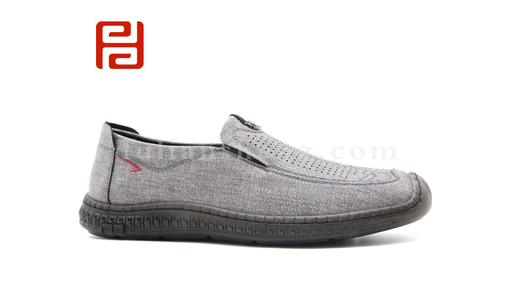 福连升夏季男鞋休闲生活手缝鞋