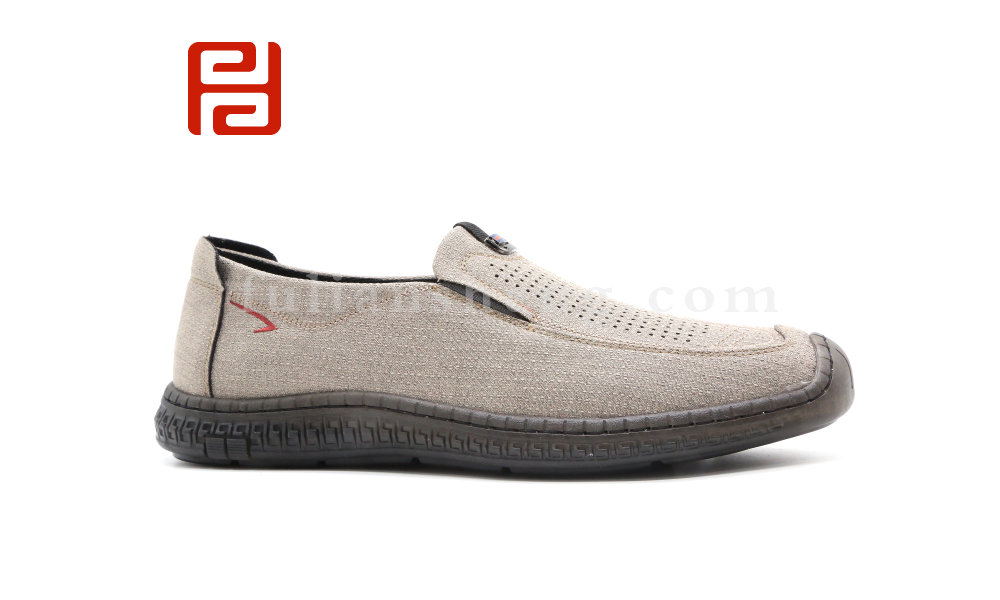 福连升夏季男鞋休闲生活手缝鞋