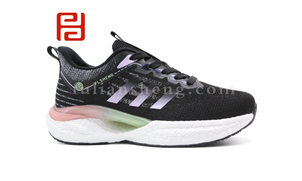 福连升春秋新款快乐运动女鞋运动鞋女单鞋