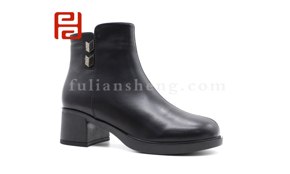 福连升冬季新款轻松工作女鞋魅力时装时装鞋