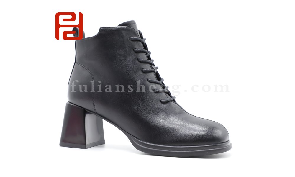 福连升冬季新款轻松工作女鞋魅力时装鞋