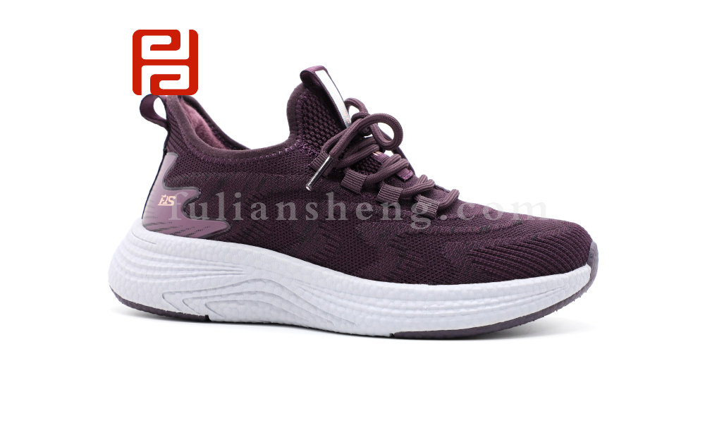 福连升冬季新款运动生活女鞋休闲运动漫步鞋