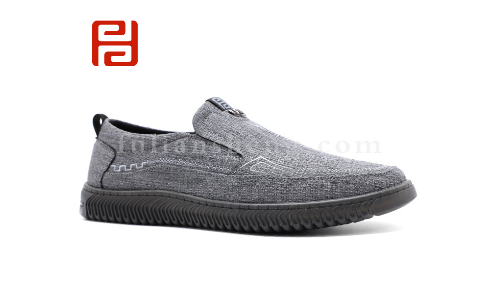 福连升冬季新款休闲生活男鞋舒适休闲手缝鞋