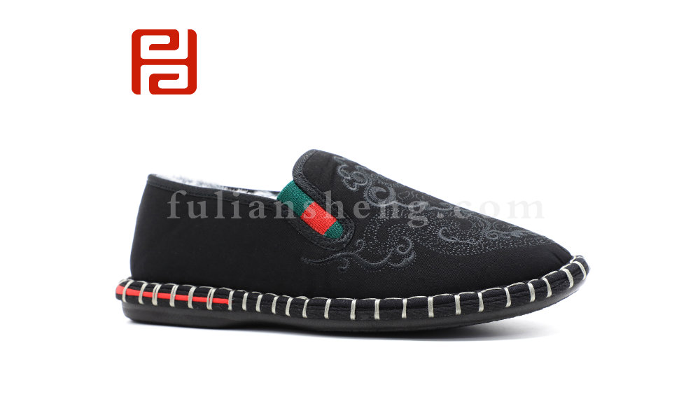 福连升冬季新款中国风尚老北京布鞋时尚国粹中国风休闲鞋