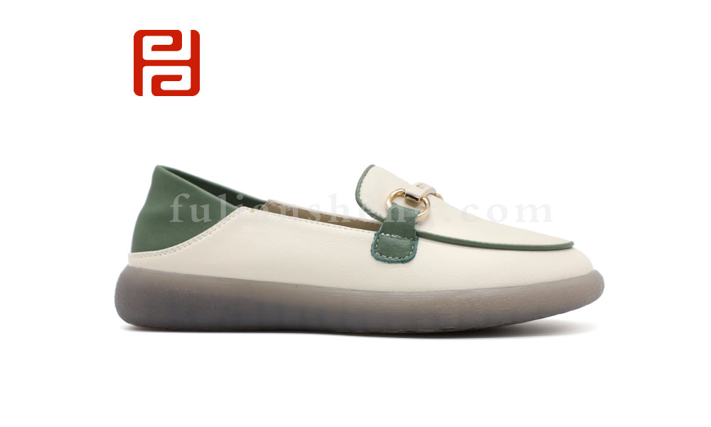 舒适休闲女鞋真皮面料棉麻内里春季休闲鞋