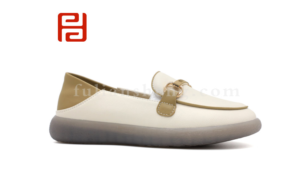 舒适休闲女鞋真皮面料棉麻内里春季休闲鞋