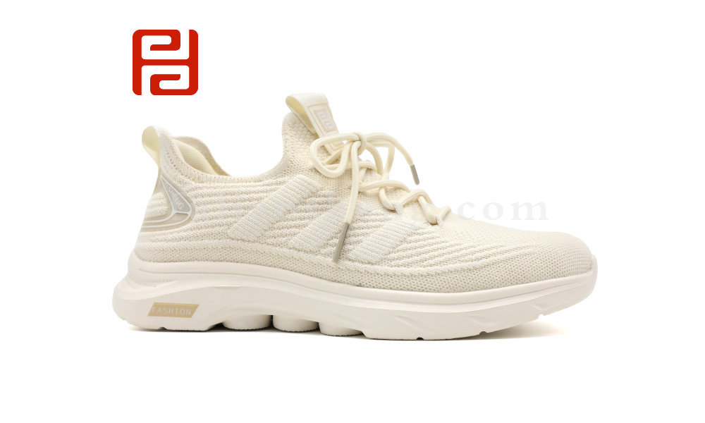 春秋运动男单鞋休闲运动高弹飞织面料舒适运动鞋