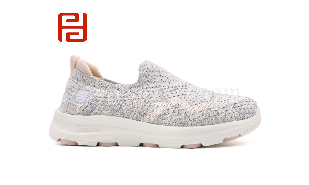 休闲运动女鞋单鞋高弹飞织面料