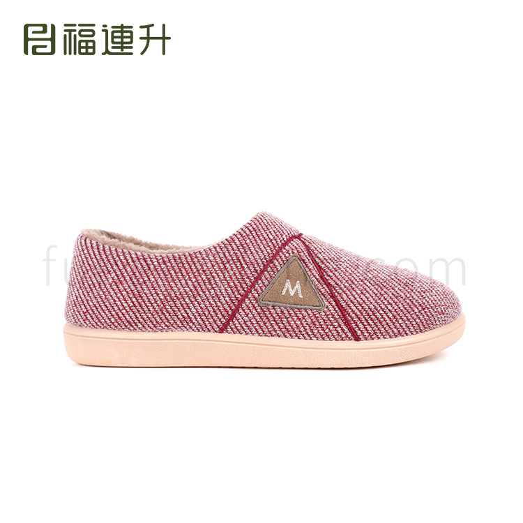 福连升冬季棉拖鞋女鞋