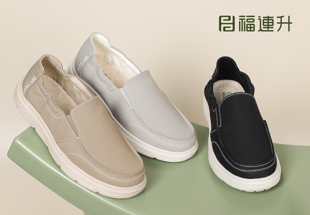 福连升春季新款休闲男鞋舒适男款布鞋
