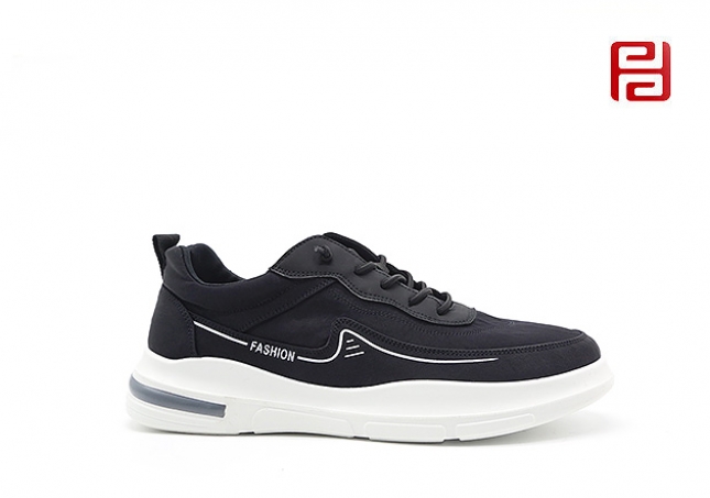 福连升休闲板鞋轻便透气男鞋雨伞布春季新款单鞋