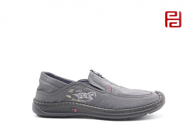 福连升春季新款休闲轻便软底透气老北京布鞋男单鞋