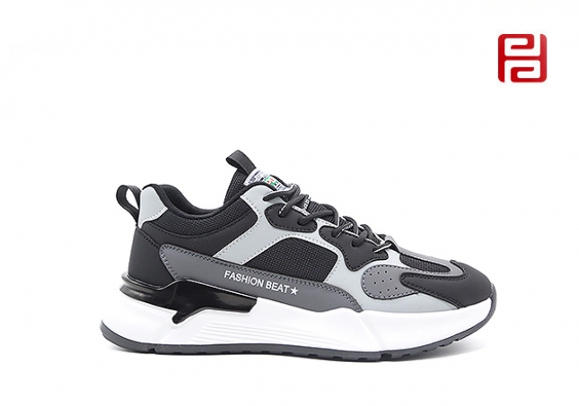 网红休闲运动男鞋百搭潮牌拼色老爹鞋时尚透气鞋子