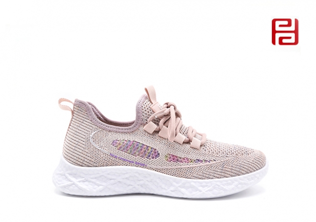 福连升夏季运动休闲女鞋漫步鞋轻便透气女鞋