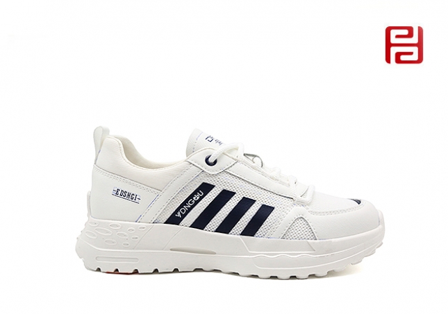 福连升夏季休闲女鞋经典阿甘鞋透气网面软底舒适女鞋