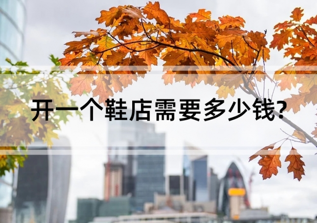 开一个鞋店需要多少钱?投资大不大?