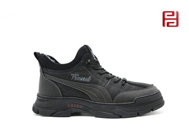 福连升冬季舒适轻便柔软保暖休闲鞋老北京布鞋男鞋