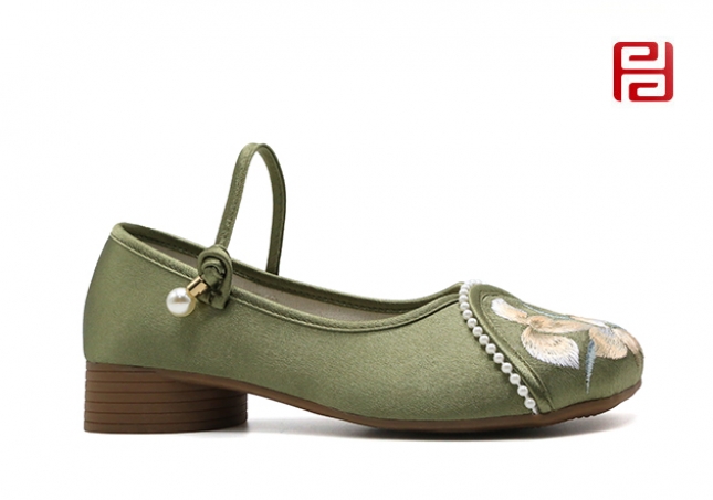 福连升夏季女鞋中国风传统民族风汉唐风韵舞蹈鞋鞋