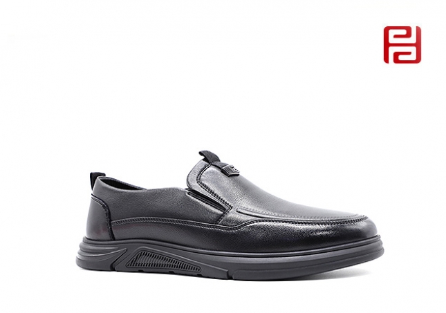 福连升冬季新款轻松工作男鞋商务休闲商务鞋