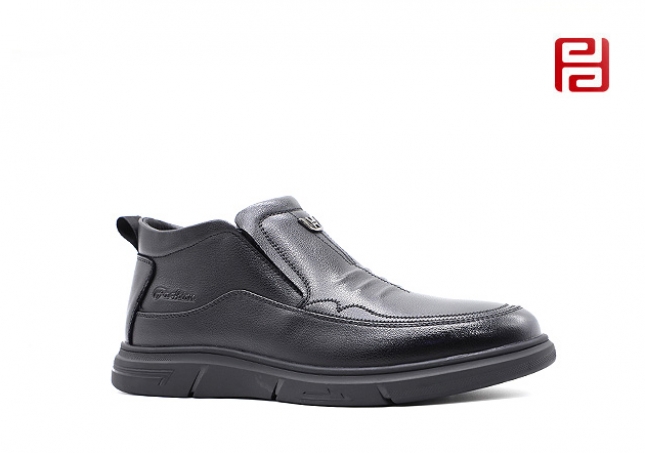 福连升冬季新款轻松工作男鞋商务休闲商务鞋