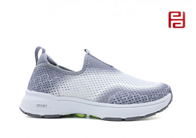 福连升夏季新款空气弹洞洞鞋休闲运动男鞋