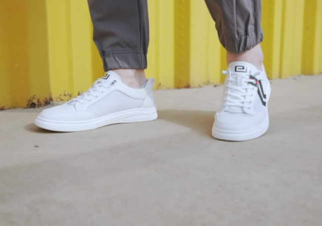 福连升夏季新款时尚休闲板鞋透气网布橡胶平底男鞋FLA-92163163