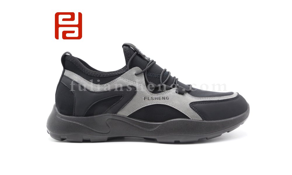 福连升春季男鞋拼色旅游鞋户外休闲运动徒步鞋